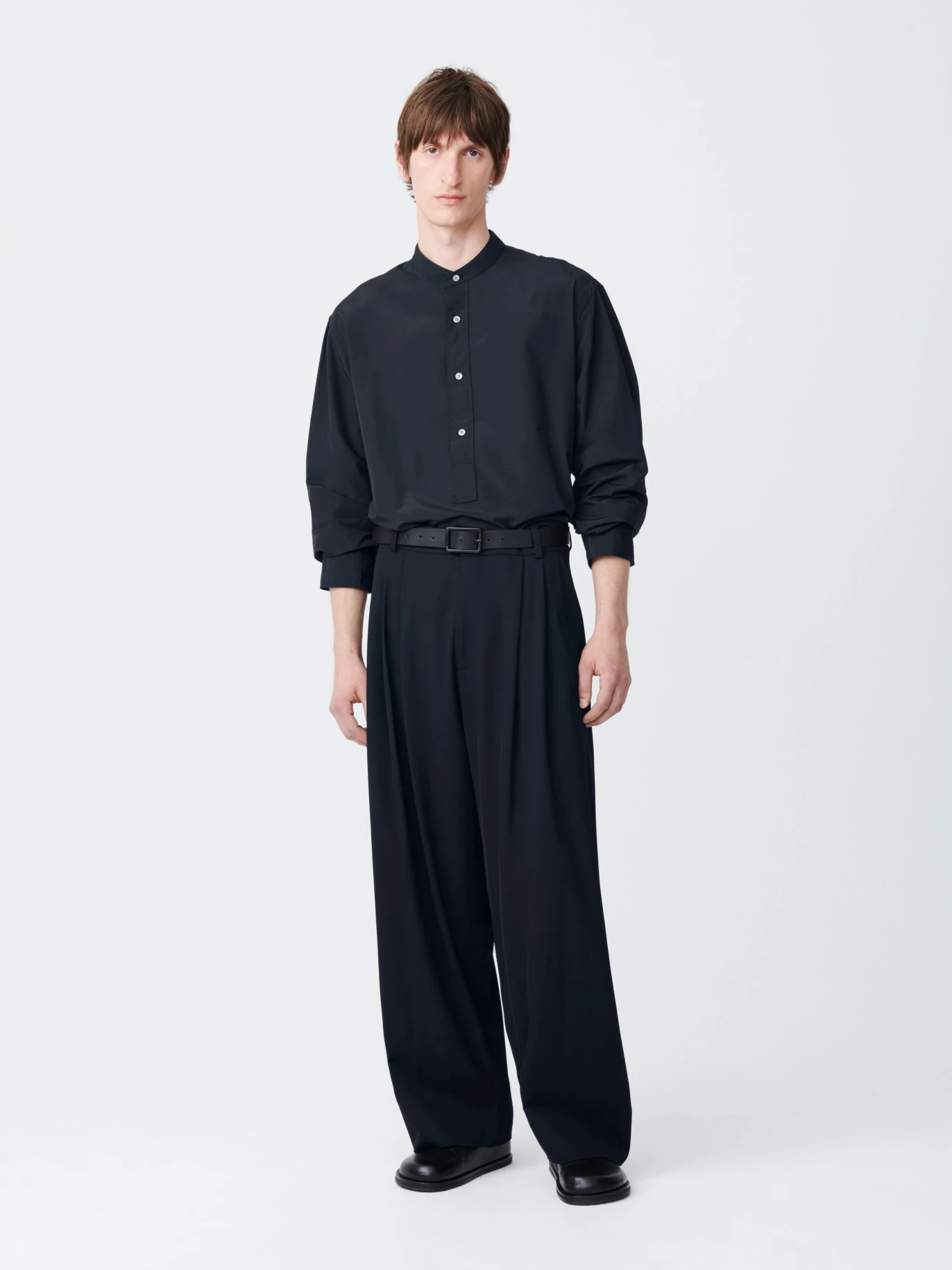 Studio Nicholson Nemo Pant In Darkest Navy 2 Studio Nicholson Nemo Pant In Darkest Navy - Image 2