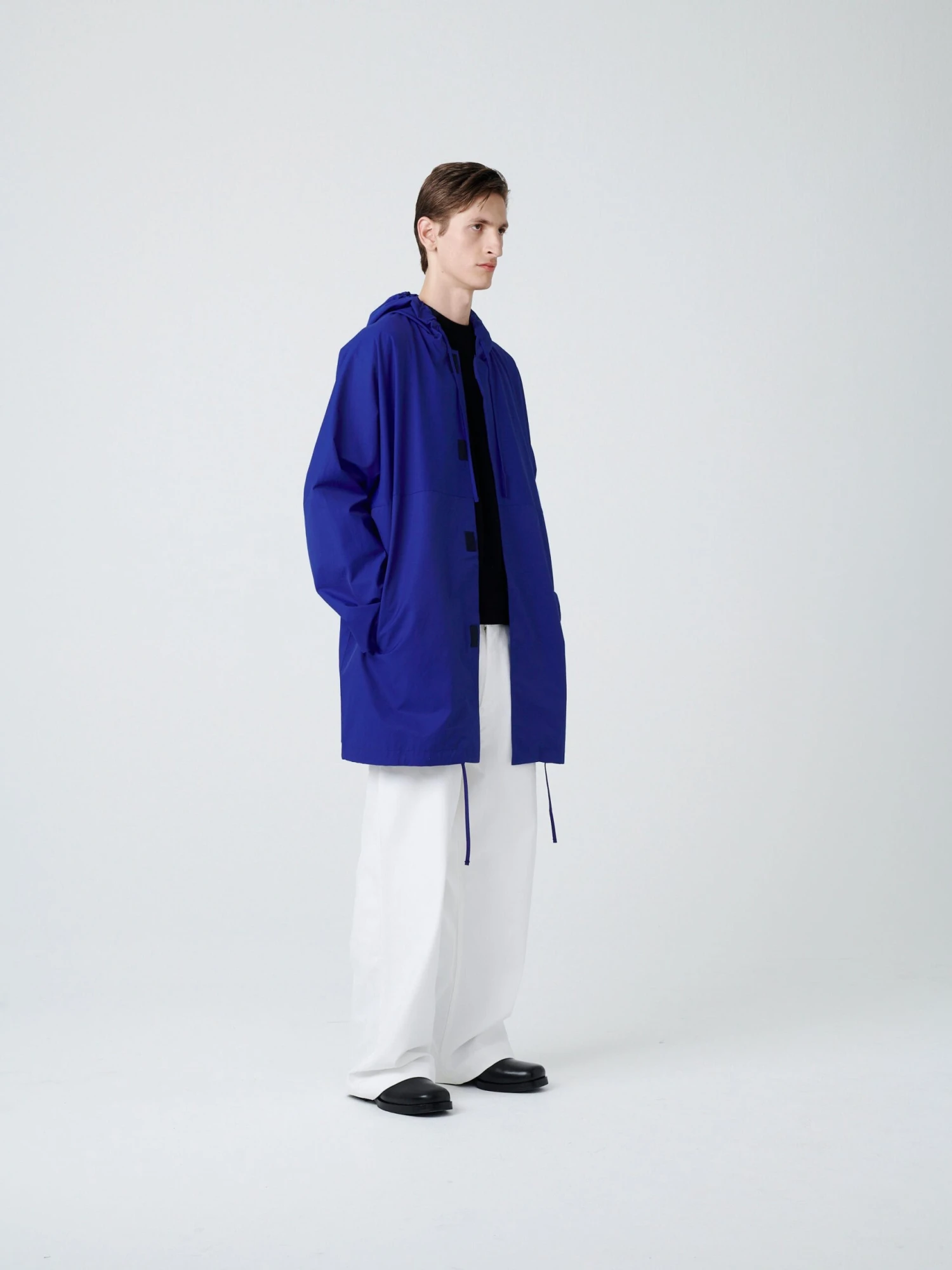 Studio Nicholson Nile Parka In Klein Blue 2 Studio Nicholson Nile Parka In Klein Blue - Image 2