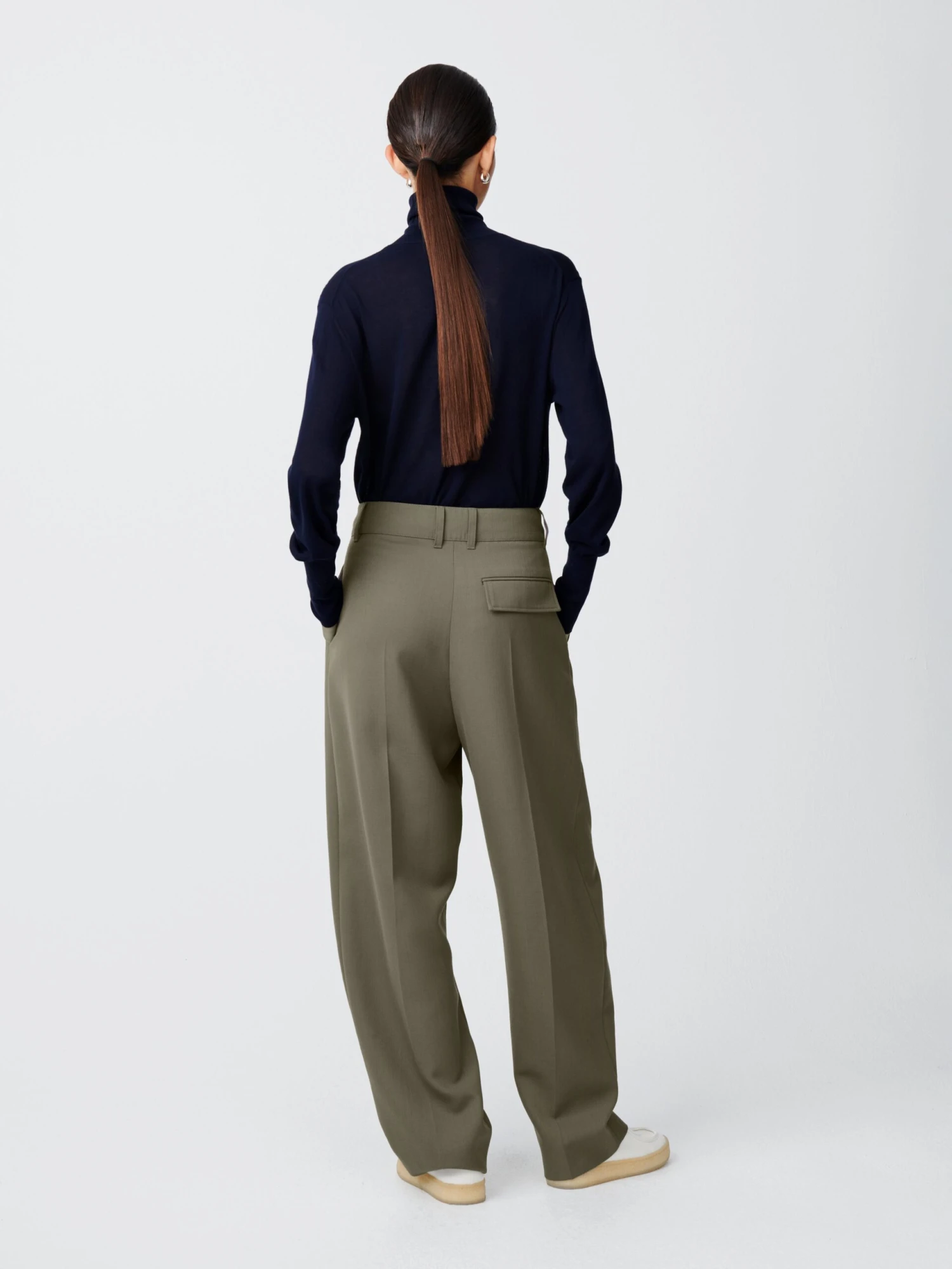 Studio Nicholson Nilo Knit In Darkest Navy 4 Studio Nicholson Nilo Knit In Darkest Navy - Image 4