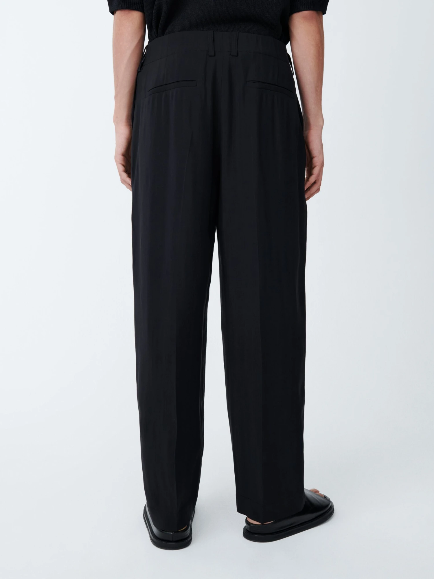 Studio Nicholson Noam Pant In Darkest Navy 7 Studio Nicholson Noam Pant In Darkest Navy - Image 7
