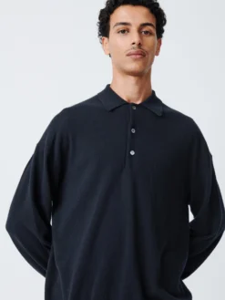 Studio Nicholson Noe Knit In Darkest Navy