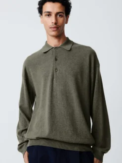 Studio Nicholson Noe Knit In Moss
