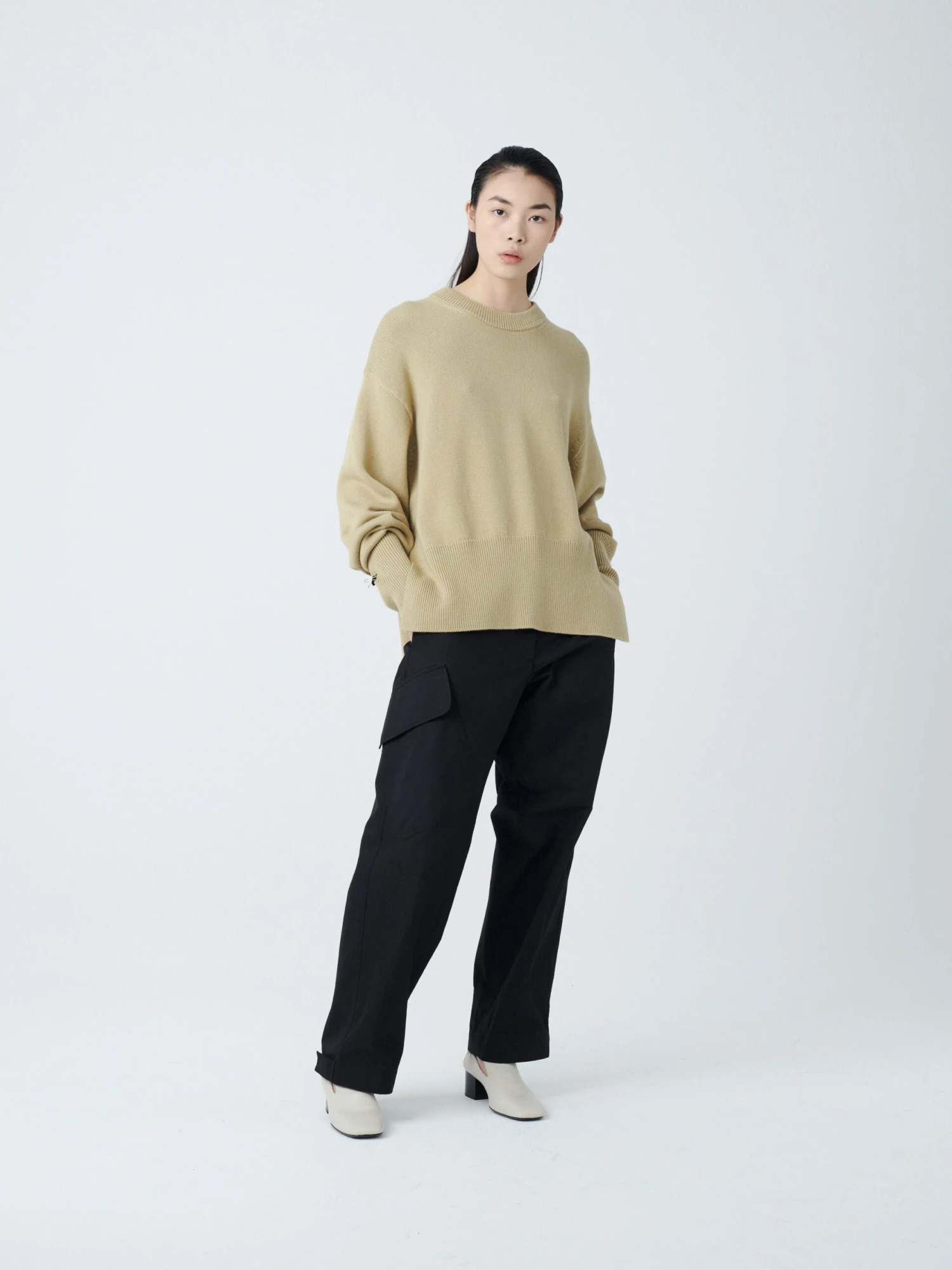 Studio Nicholson Obra Pant In Black 1 Studio Nicholson Obra Pant In Black