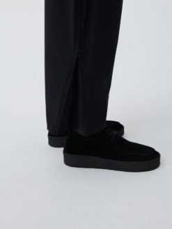 Studio Nicholson Opal Tropical Wool Pant In Darkest Navy -Studio Nicholson OPALPANTTROPWOOLDNAVY5 scaled