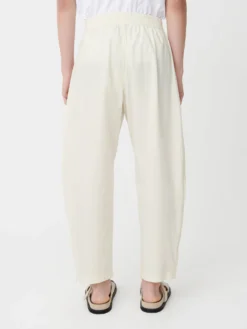 Studio Nicholson Opal Pant In Parchment -Studio Nicholson OPALSNM 1151POWDERCOTTON5 scaled