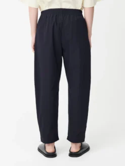 Studio Nicholson Opal Pant In Darkest Navy 15 Studio Nicholson Opal Pant In Darkest Navy -Studio Nicholson OPALSNM 1151POWDERCOTTONDARKESTNAVY4 scaled