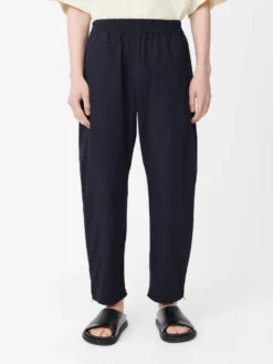 Studio Nicholson Opal Pant In Darkest Navy 14 Studio Nicholson Opal Pant In Darkest Navy -Studio Nicholson OPALSNM 1151POWDERCOTTONDARKESTNAVY5 scaled