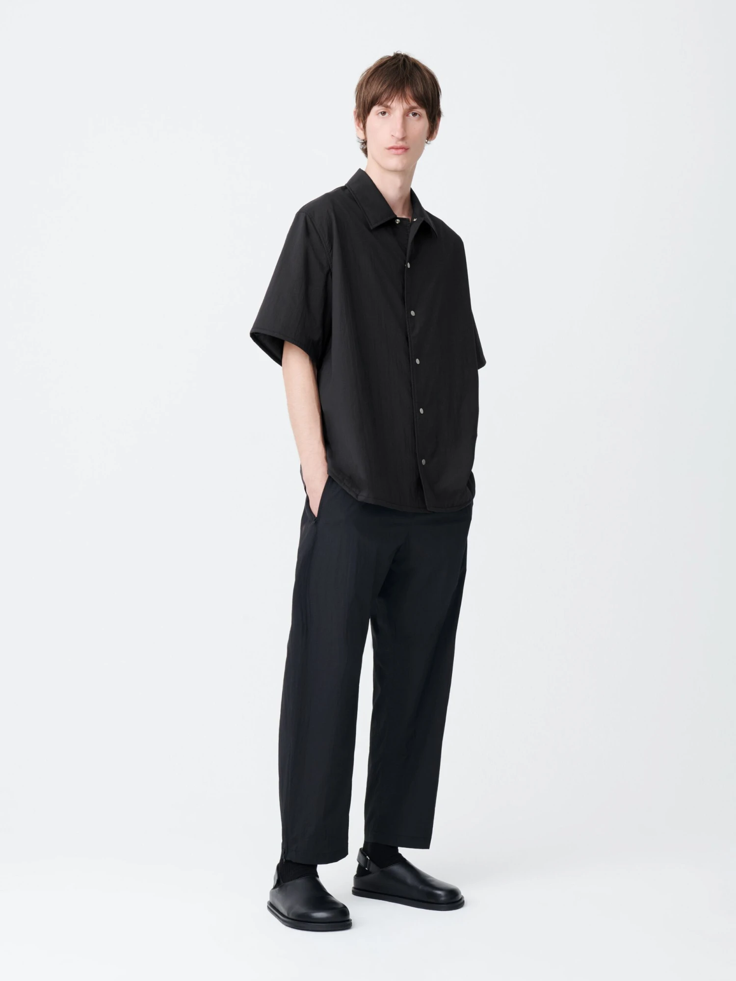 Studio Nicholson Opal Pant In Black 2 Studio Nicholson Opal Pant In Black - Image 2