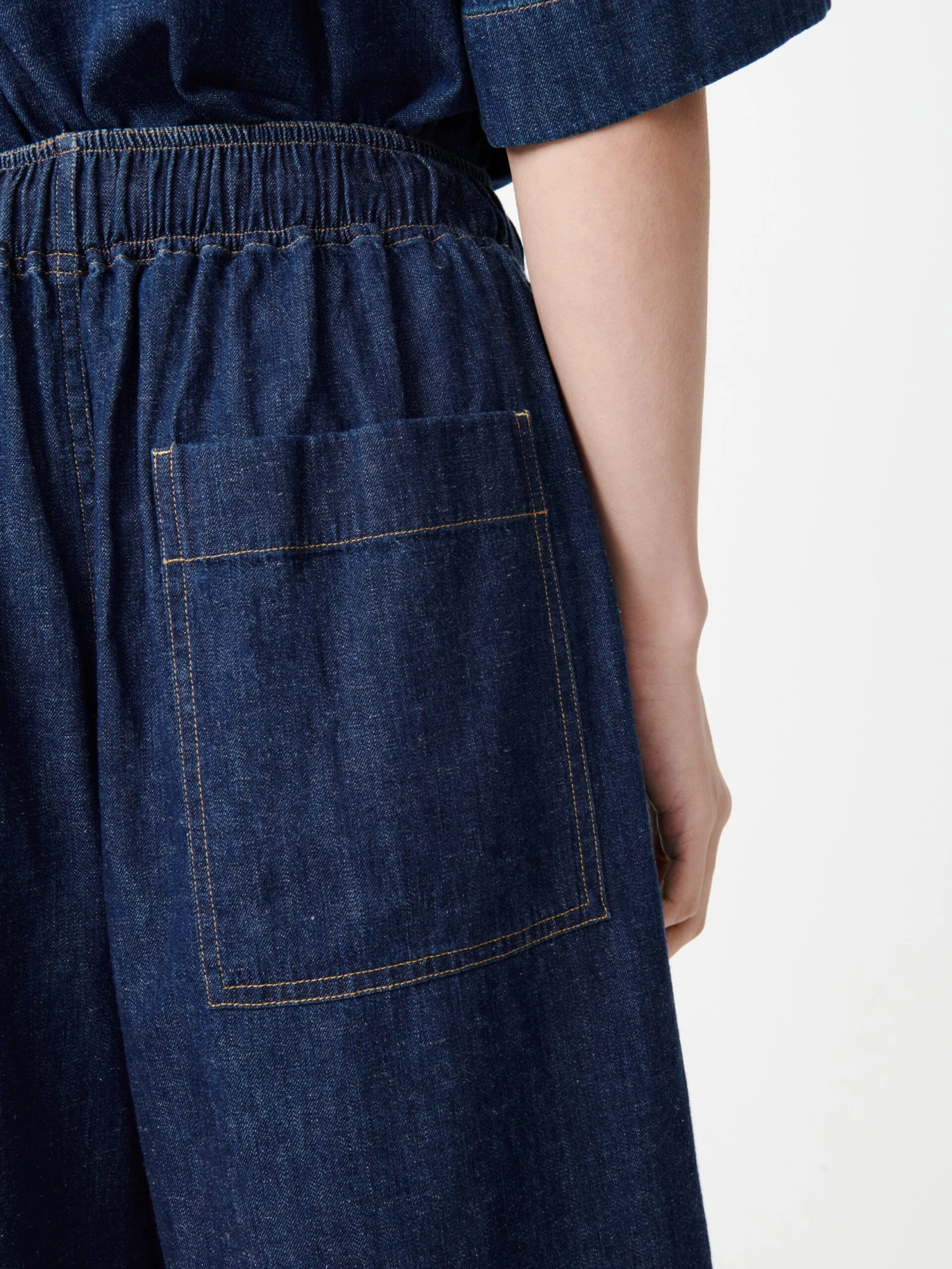 Studio Nicholson Ossi Denim Short In Indigo 7 Studio Nicholson Ossi Denim Short In Indigo - Image 7