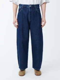 Studio Nicholson Paolo Denim Pant In Indigo Wash 10 Studio Nicholson Paolo Denim Pant In Indigo Wash -Studio Nicholson PAOLODENIMPANTININDIGOWASH scaled