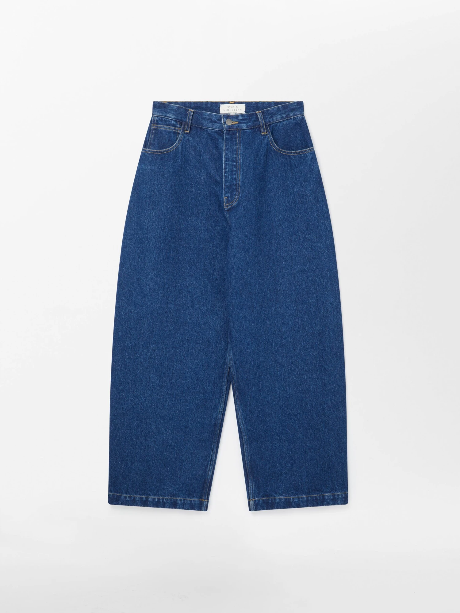 Studio Nicholson Paolo Denim Pant In Indigo Wash 7 Studio Nicholson Paolo Denim Pant In Indigo Wash - Image 7