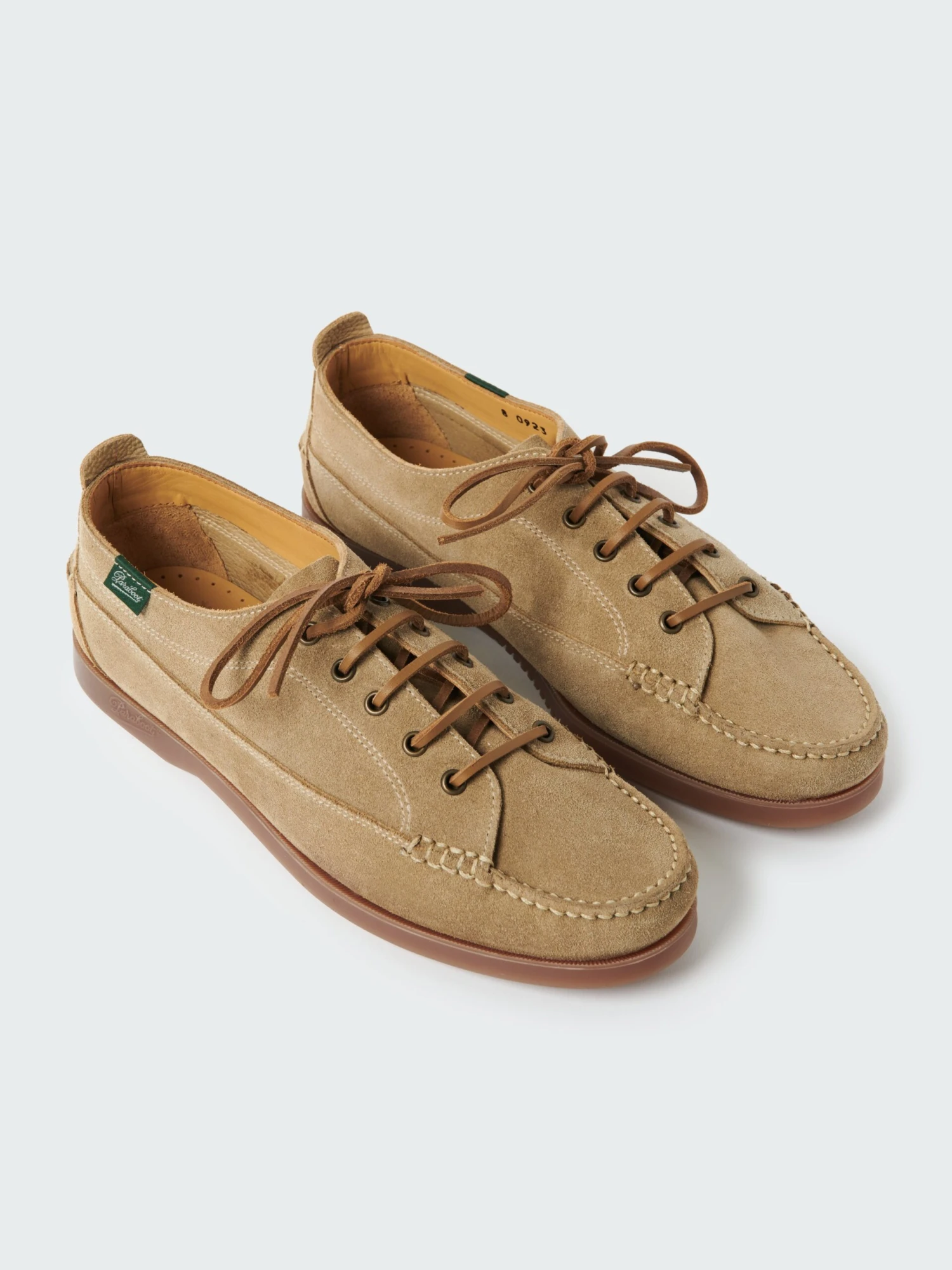 Studio Nicholson SN X Paraboot Malibu Shoe In Green 2 Studio Nicholson SN X Paraboot Malibu Shoe In Green - Image 2