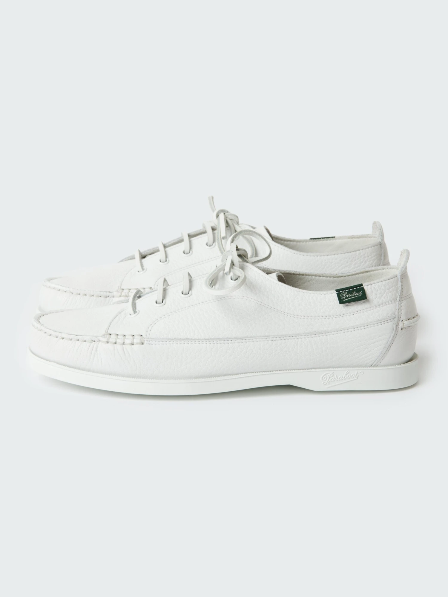 Studio Nicholson SN X Paraboot Malibu Shoe In Pure White 7 Studio Nicholson SN X Paraboot Malibu Shoe In Pure White - Image 7