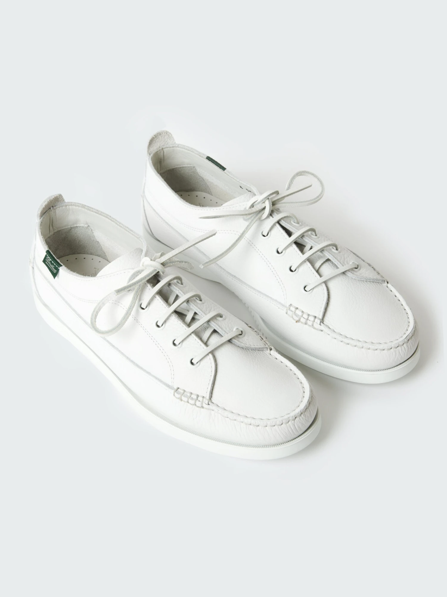Studio Nicholson SN X Paraboot Malibu Shoe In Pure White 5 Studio Nicholson SN X Paraboot Malibu Shoe In Pure White - Image 5