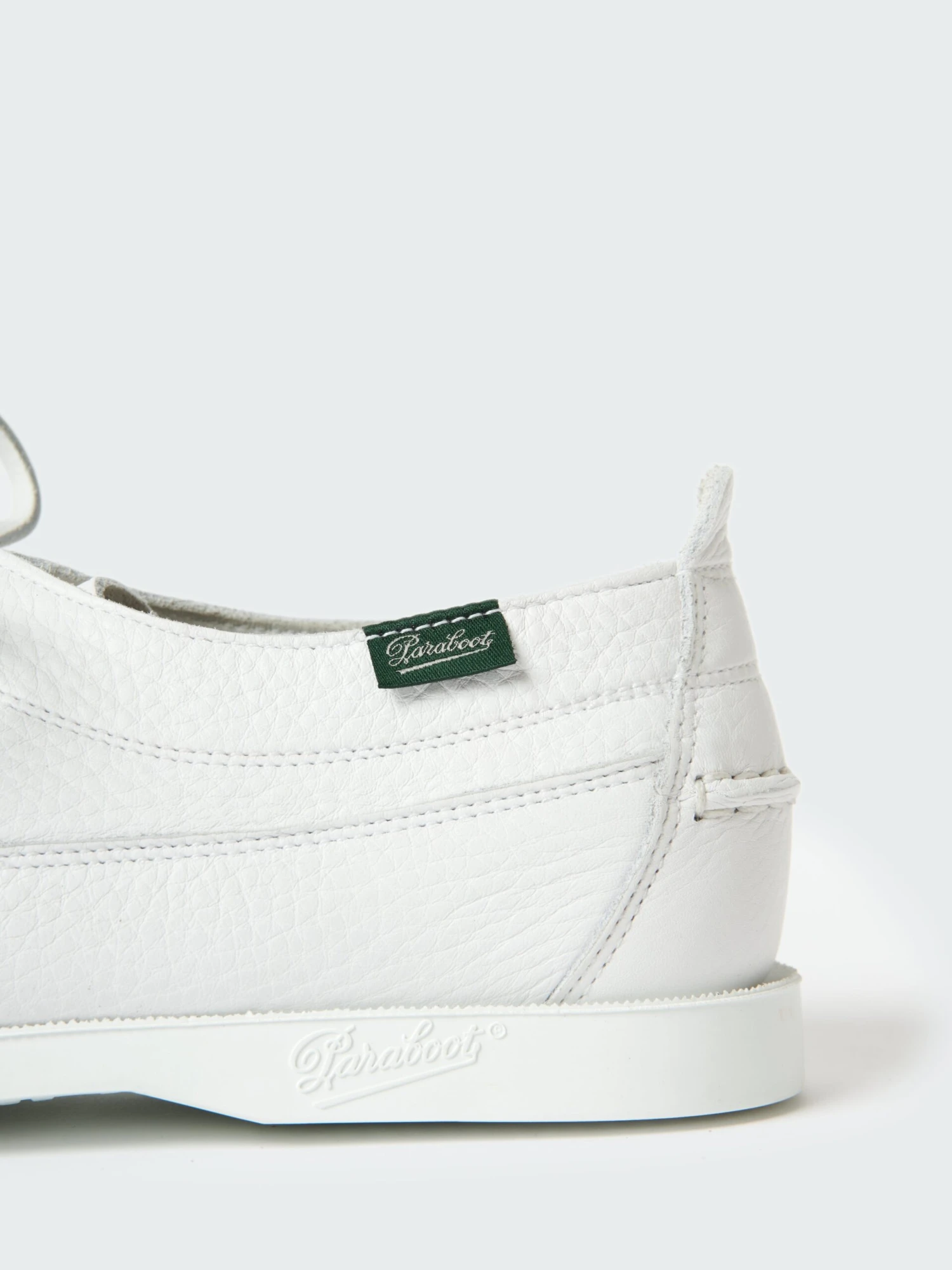 Studio Nicholson SN X Paraboot Malibu Shoe In Pure White 9 Studio Nicholson SN X Paraboot Malibu Shoe In Pure White - Image 9