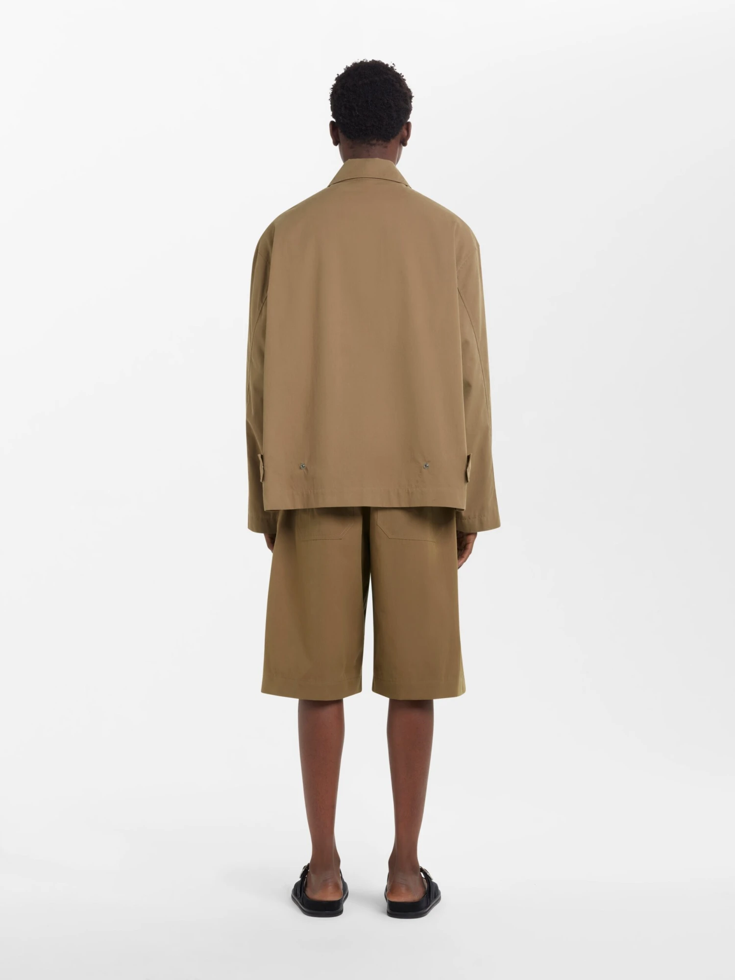 Studio Nicholson Paule Jacket In Soil 3 Studio Nicholson Paule Jacket In Soil - Image 3