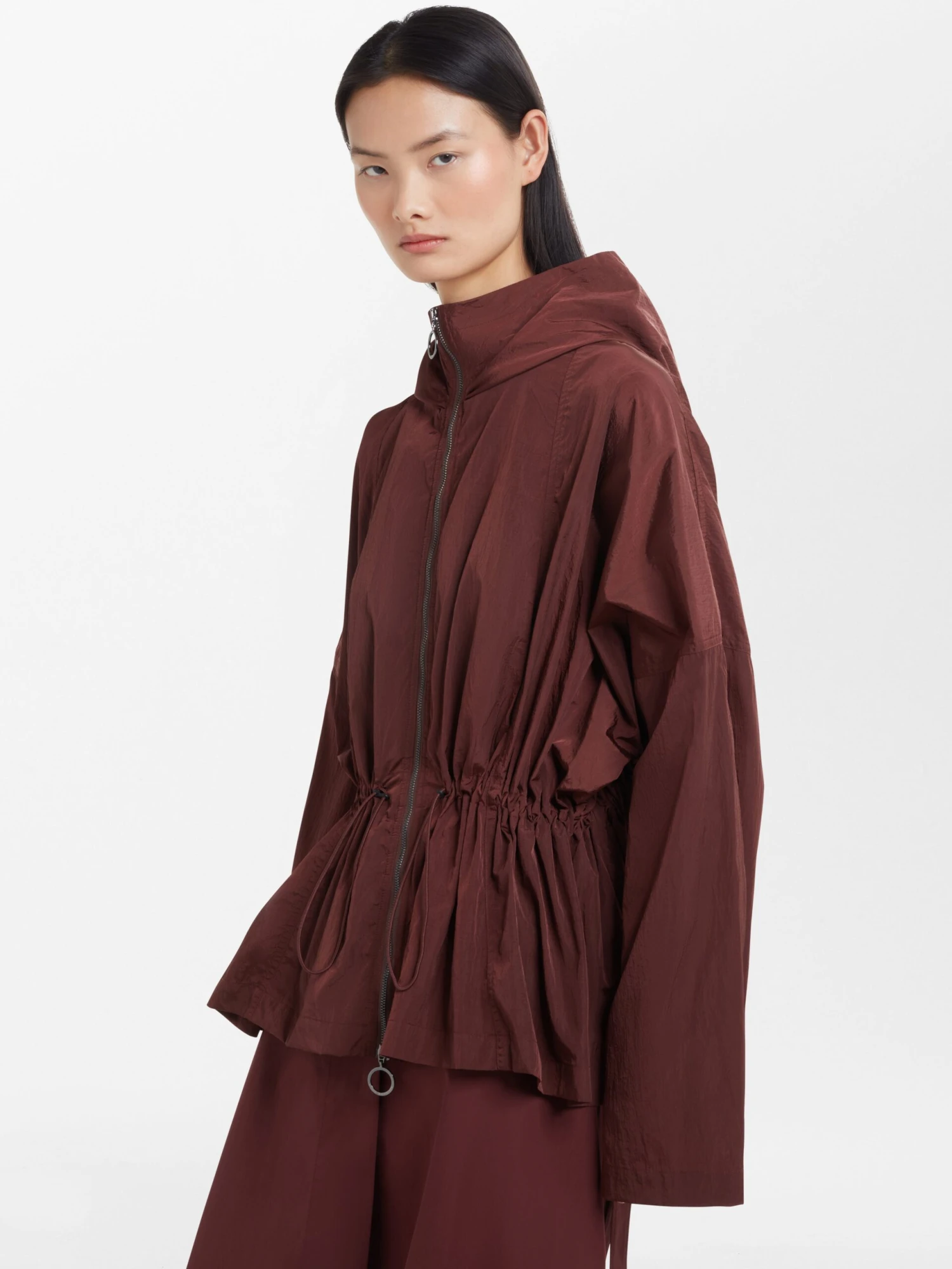 Studio Nicholson Paz Jacket In Chestnut 1 Studio Nicholson Paz Jacket In Chestnut