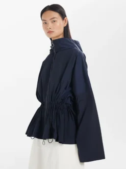 Studio Nicholson Paz Jacket In Darkest Navy -Studio Nicholson PAZJACKETDARKESTNAVY3 scaled
