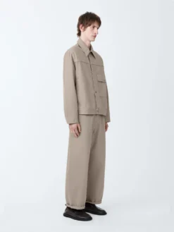 Studio Nicholson Petar Denim Jacket In Fawn 11 Studio Nicholson Petar Denim Jacket In Fawn -Studio Nicholson PETARSNM 1079GarmentDyeDeniminFawn1 b899700a 41b6 4dbb 8276 dc54185b41ea scaled