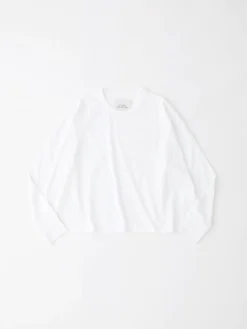 Studio Nicholson Loop Long Sleeve T-Shirt In Optic White 10 Studio Nicholson Loop Long Sleeve T-Shirt In Optic White -Studio Nicholson PF21WLOOPOPTICWHITE FS scaled