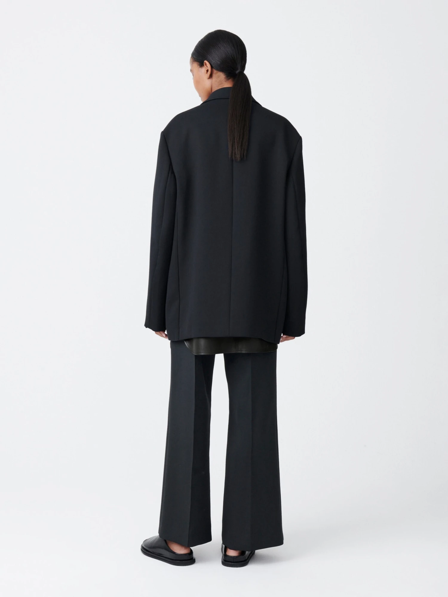 Studio Nicholson Phelps Jacket In Darkest Navy 4 Studio Nicholson Phelps Jacket In Darkest Navy - Image 4