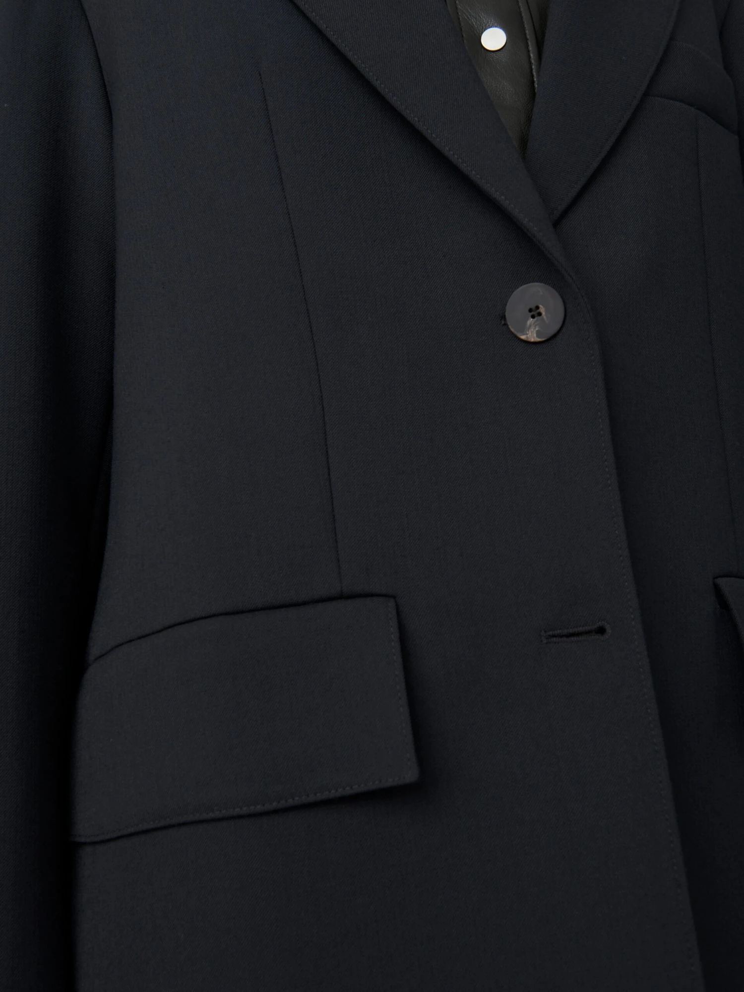 Studio Nicholson Phelps Jacket In Darkest Navy 6 Studio Nicholson Phelps Jacket In Darkest Navy - Image 6