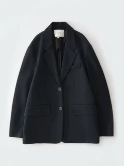 Studio Nicholson Phelps Jacket In Darkest Navy 14 Studio Nicholson Phelps Jacket In Darkest Navy -Studio Nicholson PHELPSSNW 1399COMPACTPOLYVISCOSEDARKESTNAVY 928 FS scaled