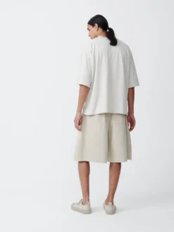 Studio Nicholson Piu T-Shirt In Light Grey 6 Studio Nicholson Piu T-Shirt In Light Grey -Studio Nicholson PIU LightGrey3 scaled