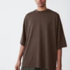Studio Nicholson Piu T-Shirt In Carob