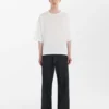 Studio Nicholson Piu T-Shirt In Optic White