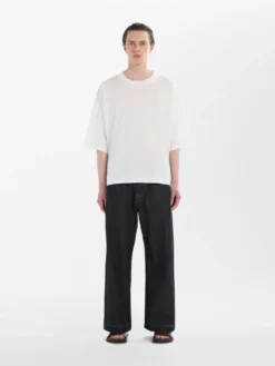 Studio Nicholson Piu T-Shirt In Optic White