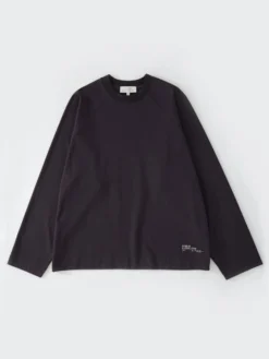 Studio Nicholson Platt T-Shirt In Black Grape 14 Studio Nicholson Platt T-Shirt In Black Grape -Studio Nicholson PLATTSNM 1166BLACKGRAPE 231 FS scaled