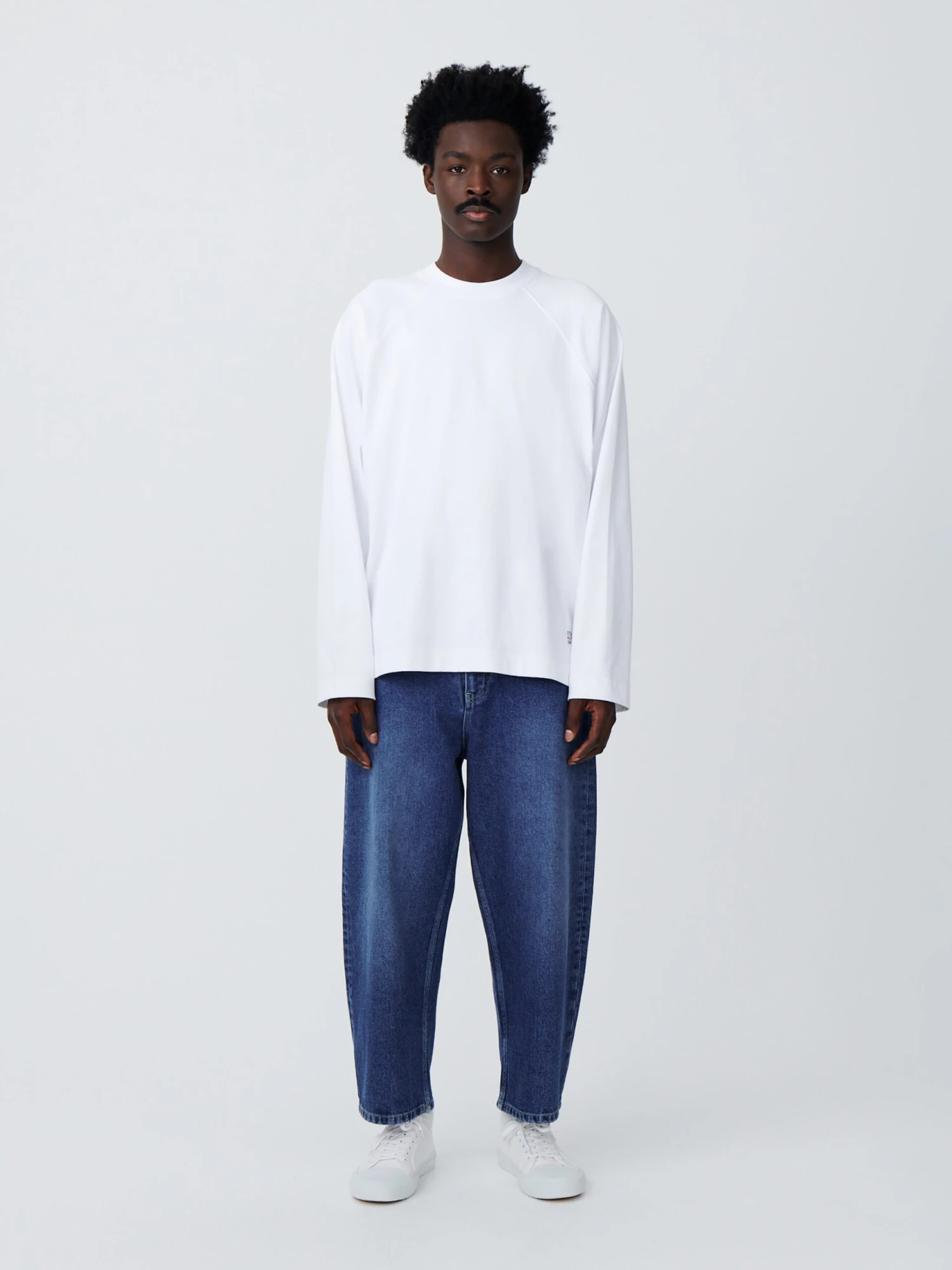 Studio Nicholson Platt T-Shirt In White 2 Studio Nicholson Platt T-Shirt In White - Image 2