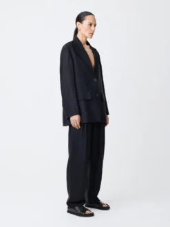 Studio Nicholson Phelps Viscose Jacket In Darkest Navy -Studio Nicholson PhelpsSNW 1399DarkestNavy1 scaled