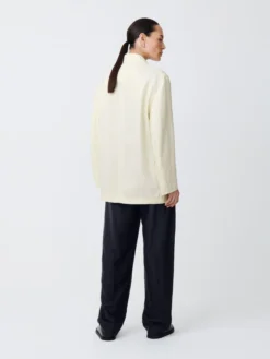 Studio Nicholson Phelps Viscose Jacket In Parchment -Studio Nicholson PhelpsSNW 1399Parchment2 scaled