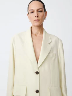 Studio Nicholson Phelps Viscose Jacket In Parchment -Studio Nicholson PhelpsSNW 1399Parchment4 scaled