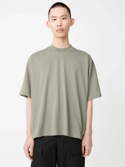Studio Nicholson Piu T-Shirt In Sage
