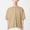 Studio Nicholson Piu T-Shirt In Sand