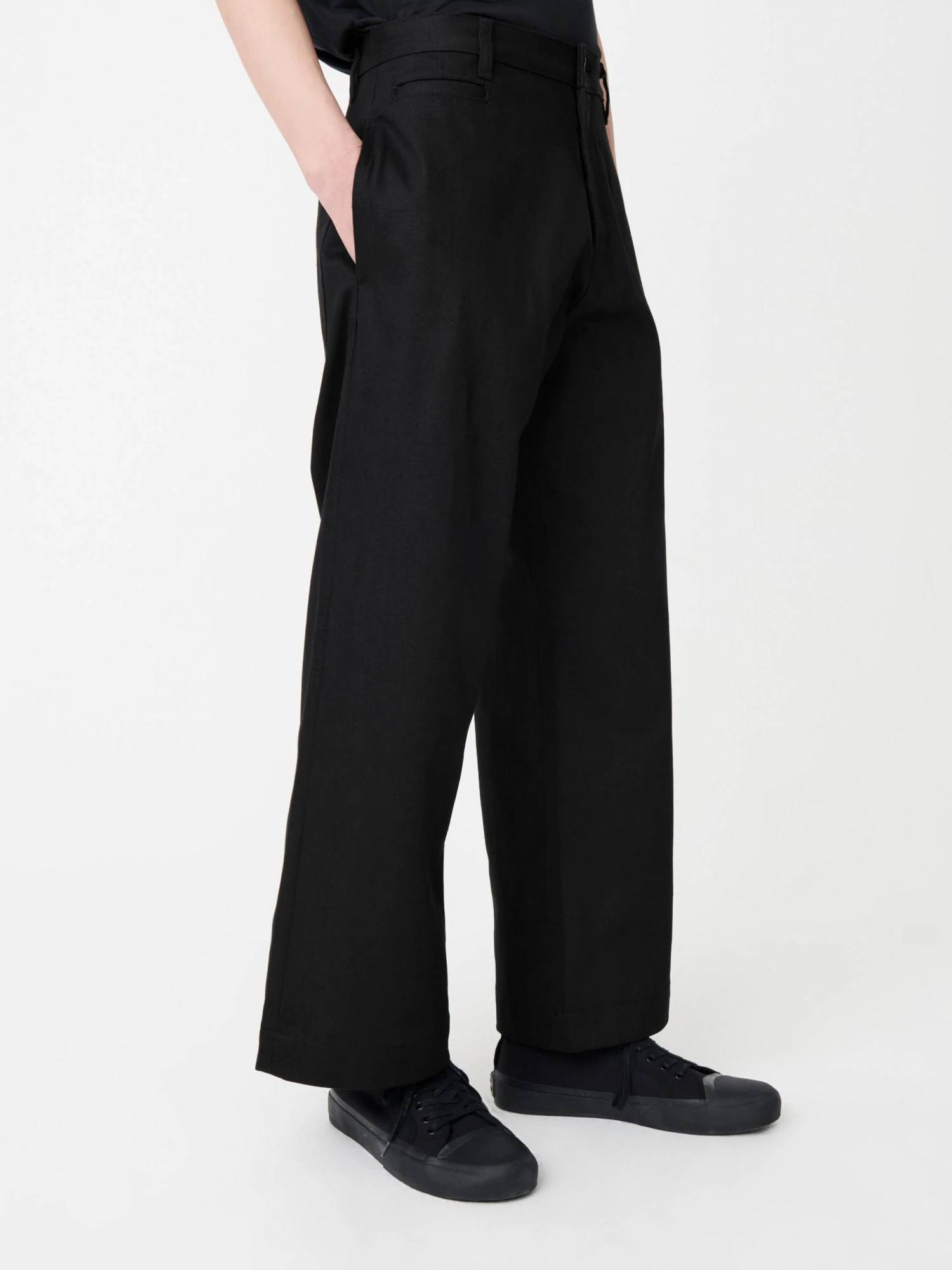 Studio Nicholson Pyad Denim Pant In Black 3 Studio Nicholson Pyad Denim Pant In Black - Image 3