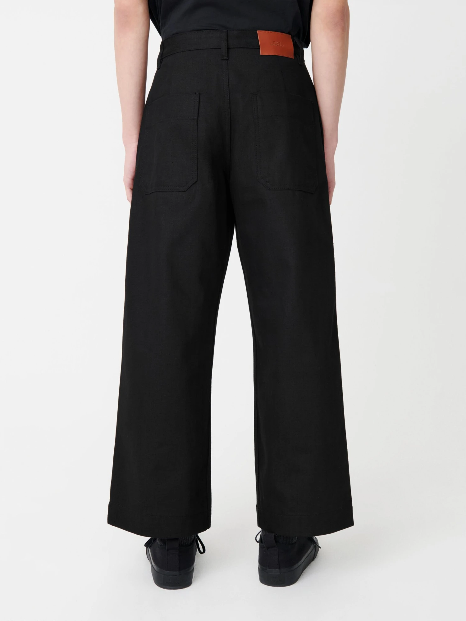 Studio Nicholson Pyad Denim Pant In Black 4 Studio Nicholson Pyad Denim Pant In Black - Image 4