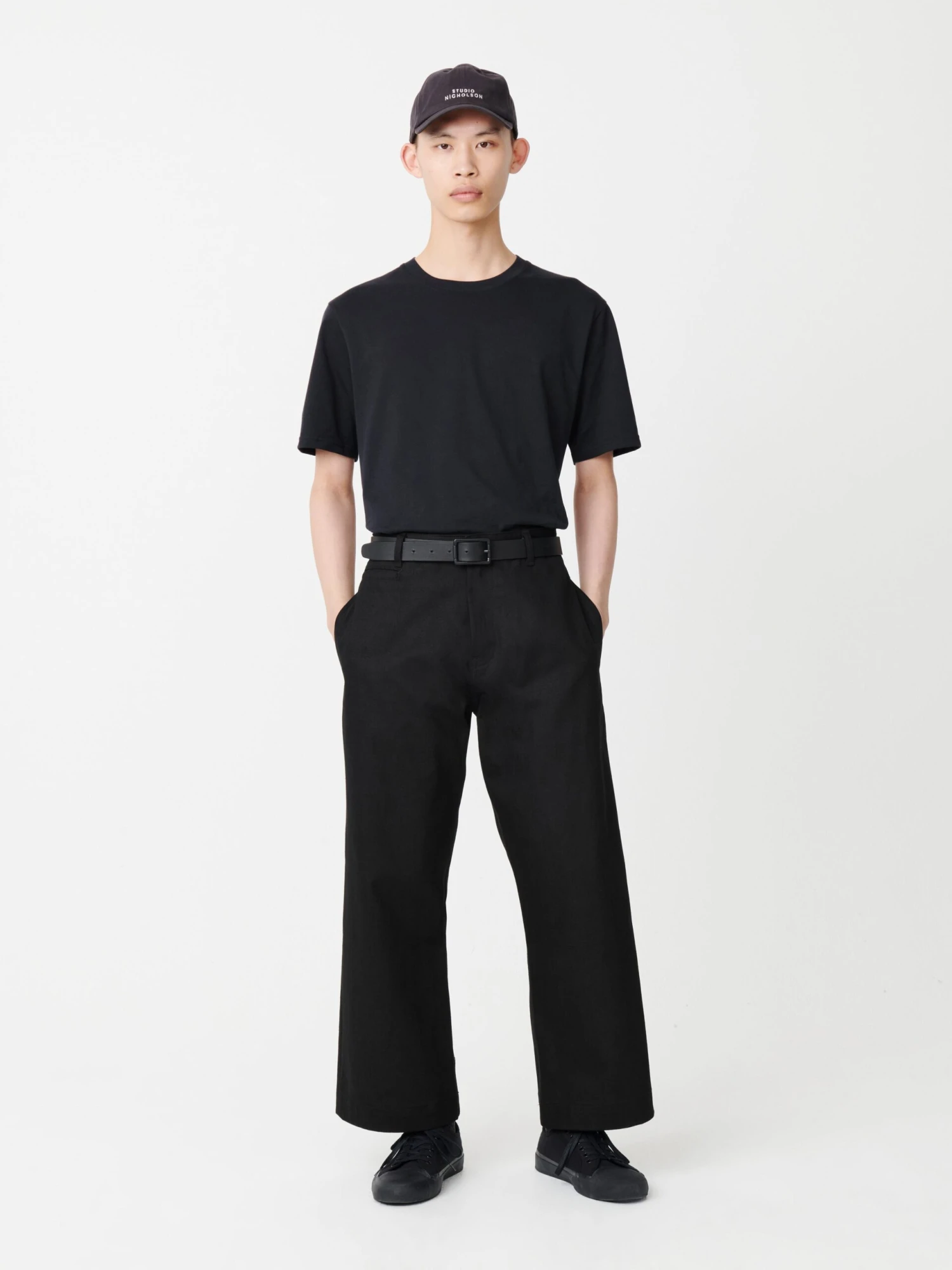 Studio Nicholson Pyad Denim Pant In Black 1 Studio Nicholson Pyad Denim Pant In Black