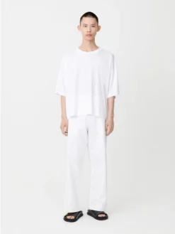 Studio Nicholson Pyad Denim Pant In Optic White