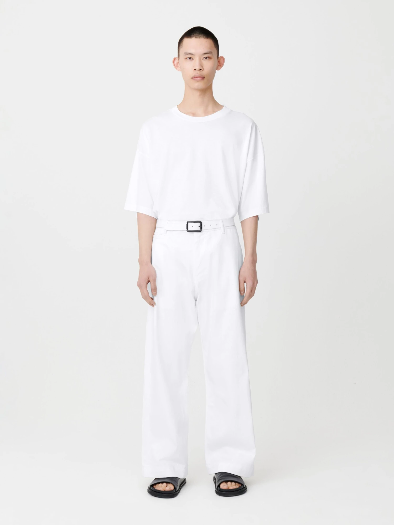 Studio Nicholson Pyad Denim Pant In Optic White 3 Studio Nicholson Pyad Denim Pant In Optic White - Image 3