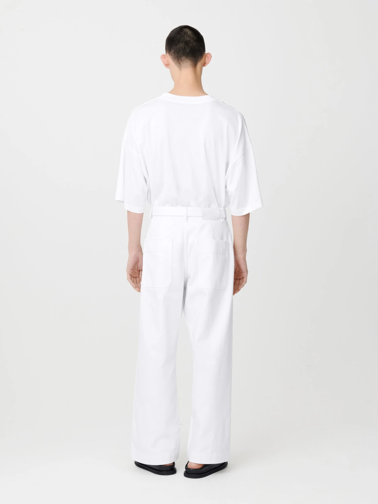 Studio Nicholson Pyad Denim Pant In Optic White 5 Studio Nicholson Pyad Denim Pant In Optic White - Image 5
