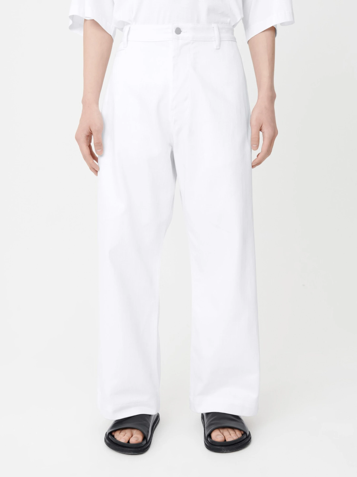 Studio Nicholson Pyad Denim Pant In Optic White 6 Studio Nicholson Pyad Denim Pant In Optic White - Image 6