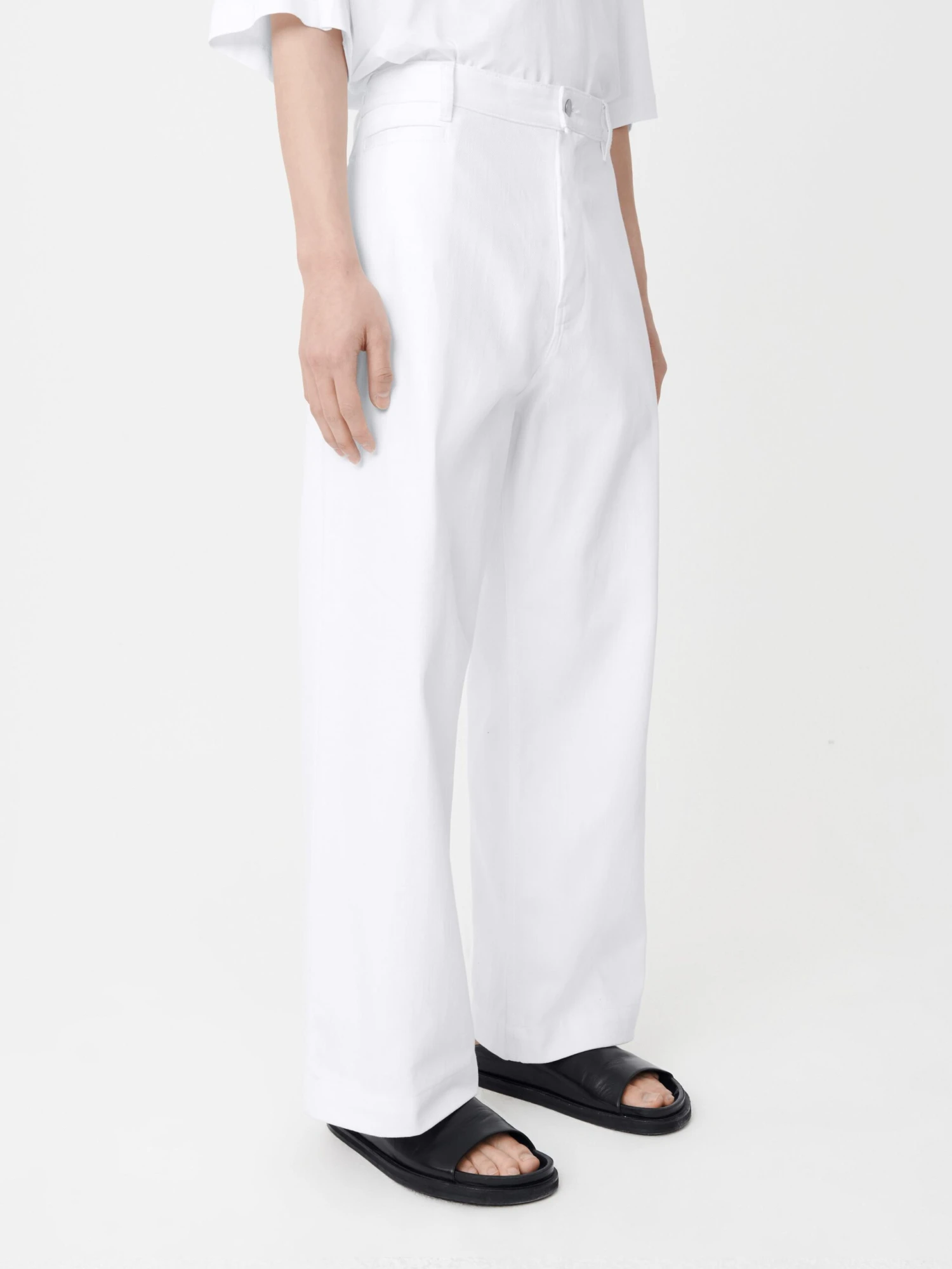 Studio Nicholson Pyad Denim Pant In Optic White 7 Studio Nicholson Pyad Denim Pant In Optic White - Image 7