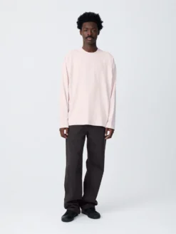 Studio Nicholson Reed Denim Pant In Black Grape