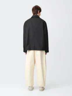 Studio Nicholson Regi Jacket In Pool Green 10 Studio Nicholson Regi Jacket In Pool Green -Studio Nicholson REGISNM 1026COATEDCOTTONMIXJACKETPOOLGREEN4 scaled