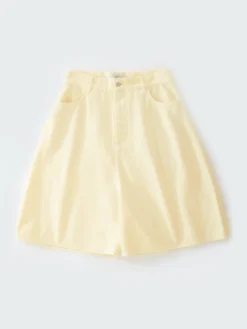 Studio Nicholson Reverse Denim Short In Granita -Studio Nicholson REVERSESNM 1131RCYCLDGRMNTDYEDNMGRANITA 1015 FS scaled