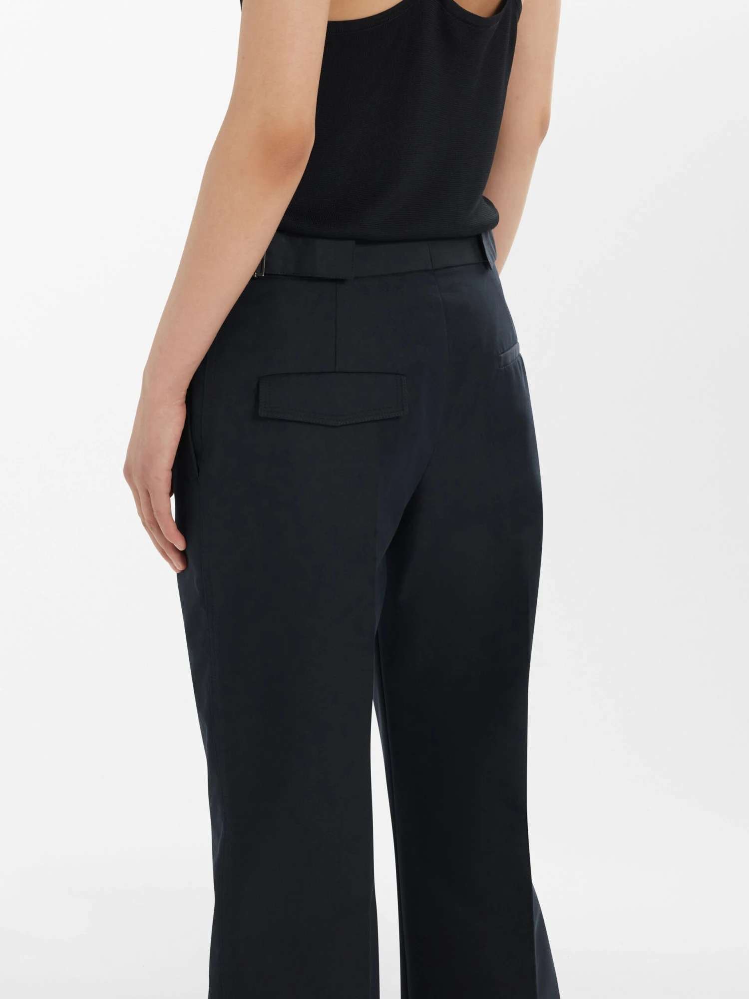 Studio Nicholson Reynosa Pant In Black 5 Studio Nicholson Reynosa Pant In Black - Image 5